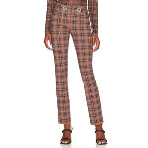 Miaou 'Tommy' Brown Pant Size M - NWT